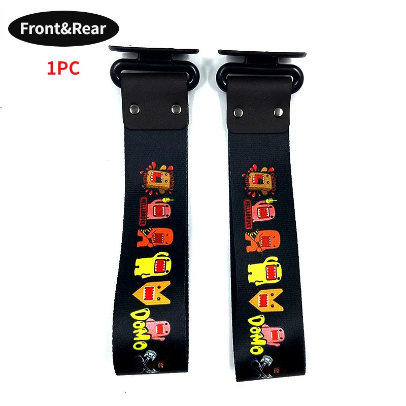 Correia de reboque para carro, decorativa, universal, estilo de corrida