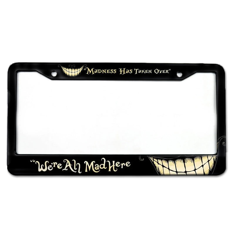 Moldura de Placa de carro Liga de Alumínio Universal