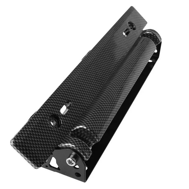 Suporte para Moldura de Placa de Carro de Fibra de Carbono