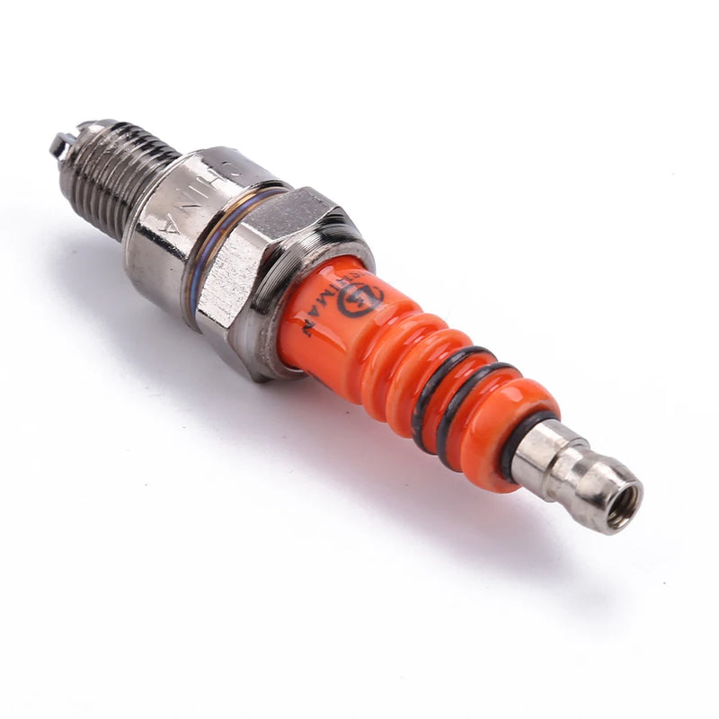 Vela Motocicleta para Honda Yamaha Diâmetro da rosca 10/12mm Alto Desempenho 3-Eletrodo