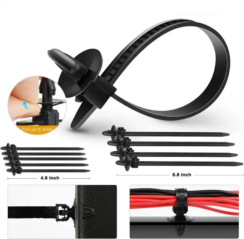 Kit de Clipes de Fixação de Carro Para-Lama Rebite Clipes de Plástico para arroceria