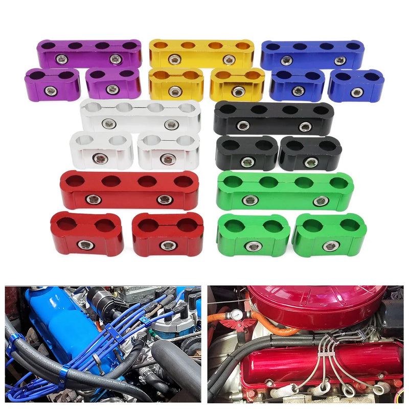 Kit de grampo de fio elétrico para vela de ignição de carro 3 peças