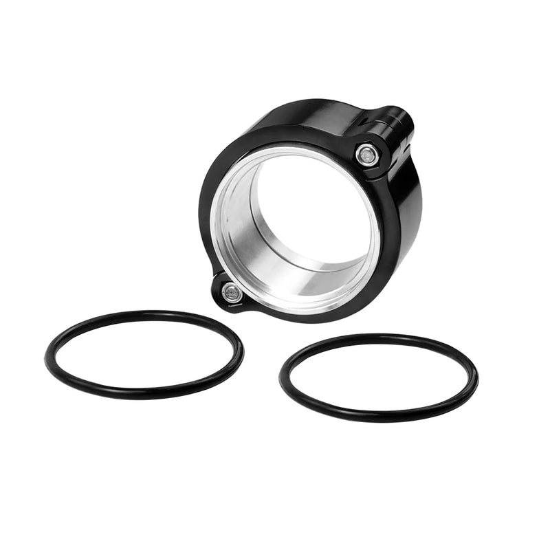 Abraçadeiras Para tubo de admissão Turbo Alumínio Anodizado com kit de Flange