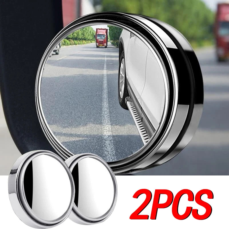 Espelho Retrovisor Auxiliar 360 Graus 2 Peças