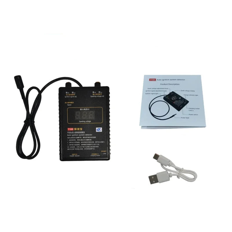 Detector de Sistema de Ignição Automática para Sistemas de Ignição de 12 V 24 V