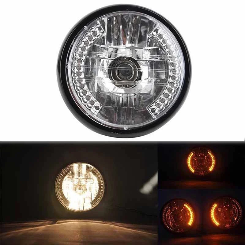 Farol Universal 7 Polegadas H4 35W LED