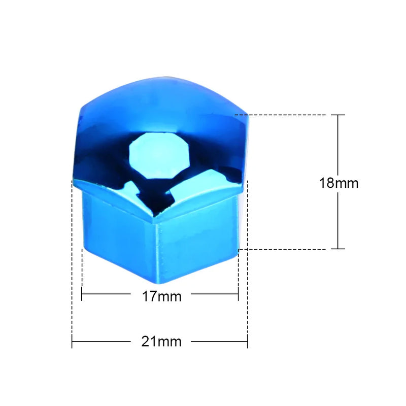 Tampas de parafuso roda de carro Novo 20Pcs 17/19/21mm