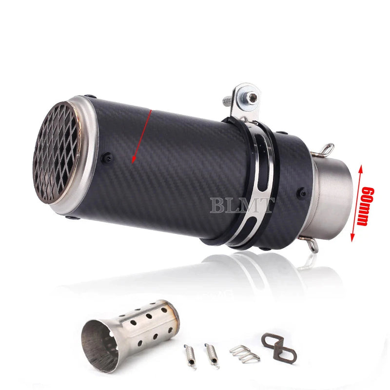 Ponteira de Escapamento Universal DB Killer 51/60mm para z900 R3 R25 MT07 MT09 R1 Z400 Z650