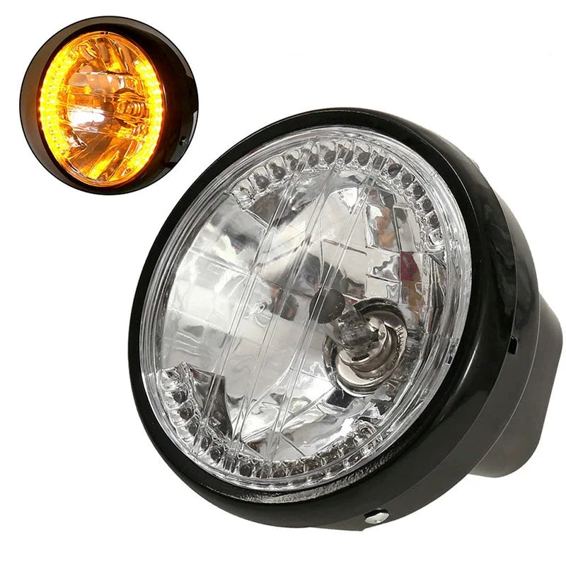 Farol Universal 7 Polegadas H4 35W LED