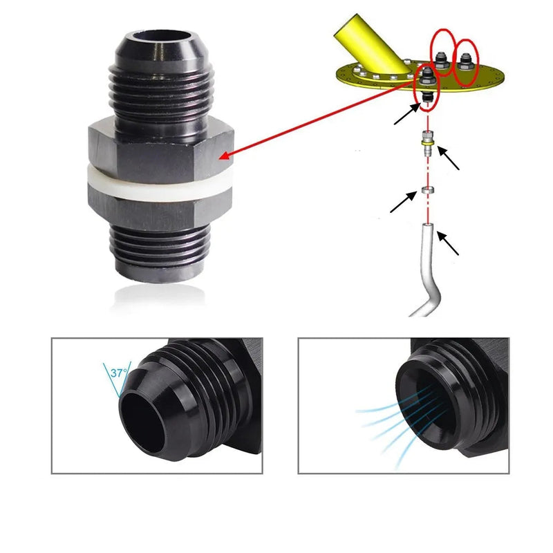 Adaptador de Tanque de Combustível AN10