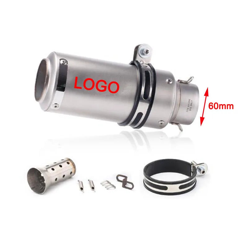 Ponterira de Escapamento Universal Para Yamaha R1 R3 CBR600RR R6 Ninja 400 Z800 Z900 Z1000 MT07