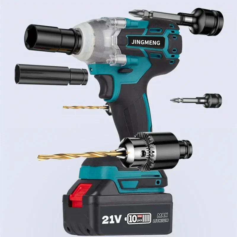 Chave de impacto elétrica sem fio bateria de 21 V