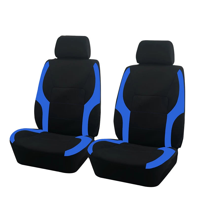 Capas de assento de carro de poliéster universal com design esportivo