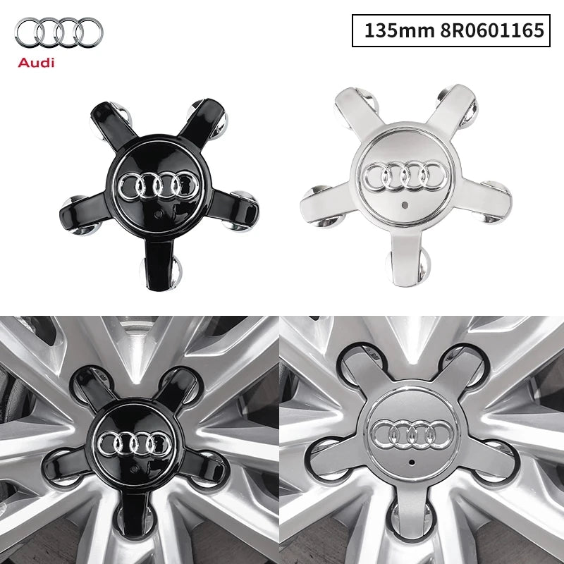Tampa de parafusos de roda AUDI 135mm Decoraçao
