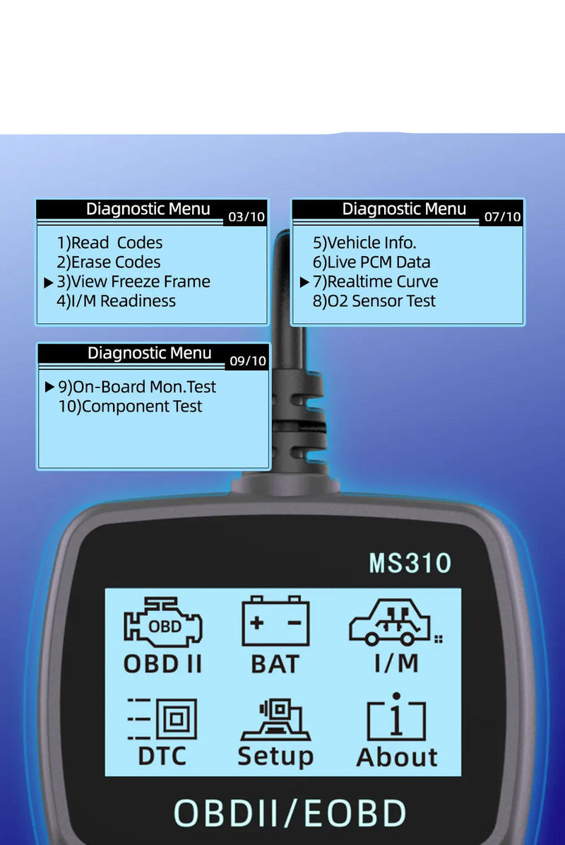 Scanner Automotivo V327 Detector de Falhas de Carro