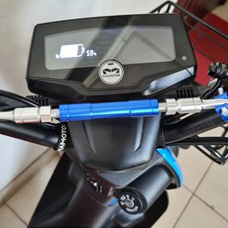 Suporte de alça de barra ajustável transversal de motocicleta
