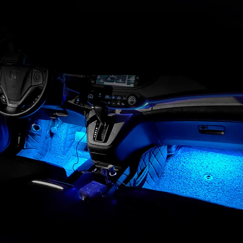 Luz de Pé Ambiente Interior de Carro LED Neon