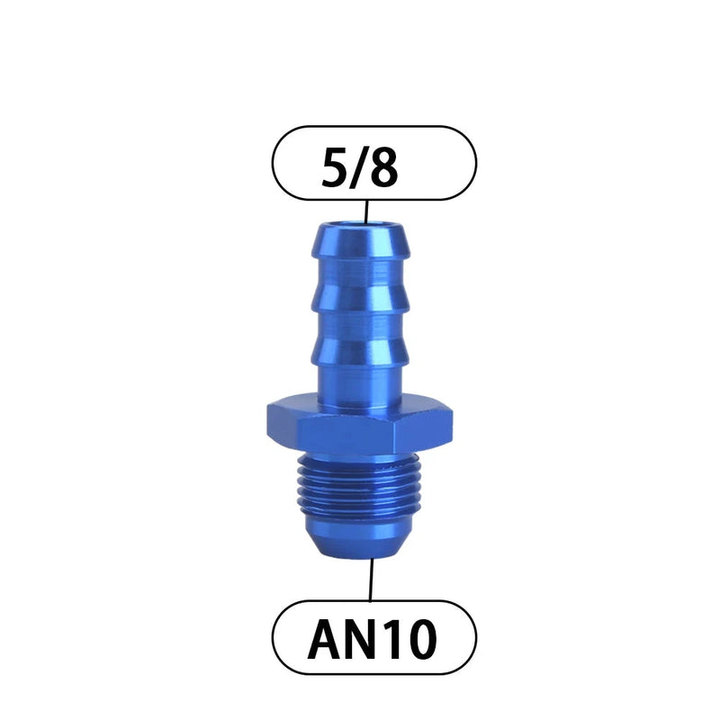 Nipe de Conexão 6AN 8AN Macho 3/8 5/16 1/2 Encaixe Reto AN6 3/8" AN6 5/16" AN8 1/2"