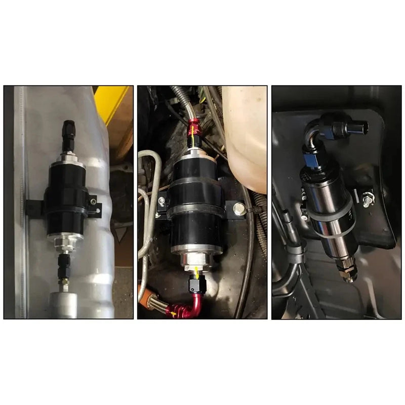 Suporte da bomba de combustivel em aluminio racing