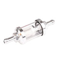 Filtro de Gasolina para Motos 8mm Vidro e Aluminio