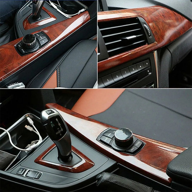 Adesivo de Cor Marrom Brilhante Alto para Carro de Vinil Universal