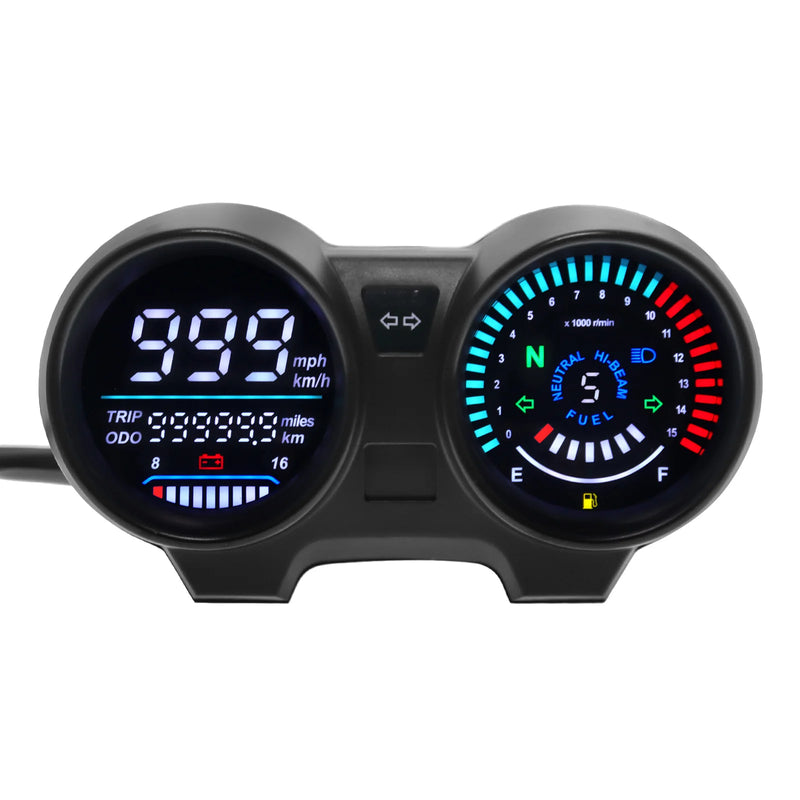 Painel,Velocimetro Digital em Led Eletrônico Universal para Motos e etc...