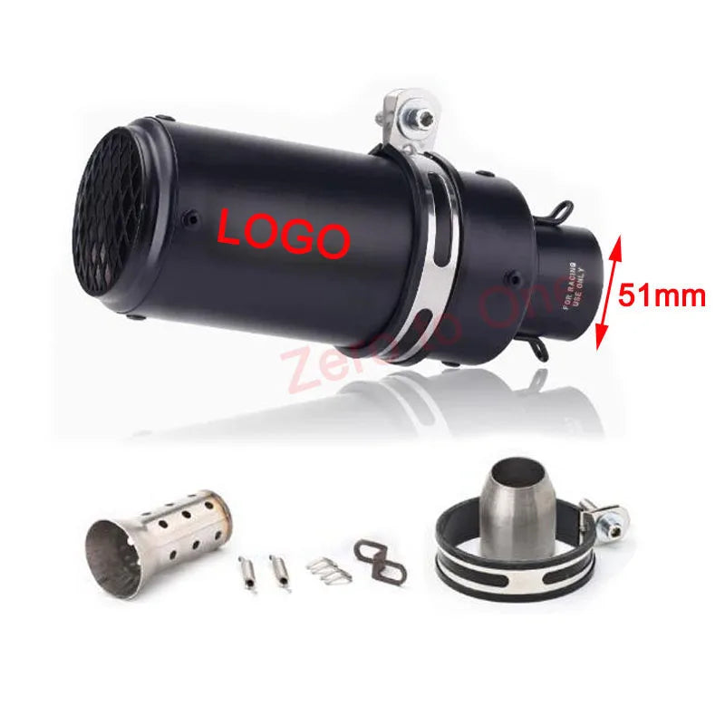 Ponterira de Escapamento Universal Para Yamaha R1 R3 CBR600RR R6 Ninja 400 Z800 Z900 Z1000 MT07