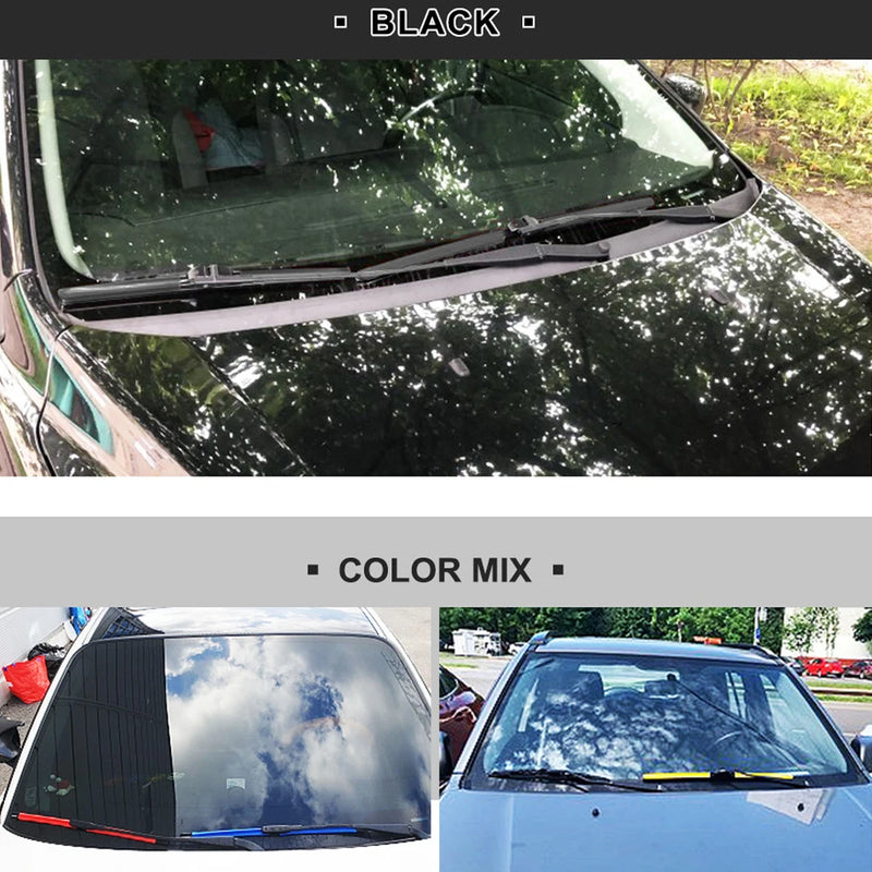 Palheta de limpador de para-brisa colorida para BMW e Outros