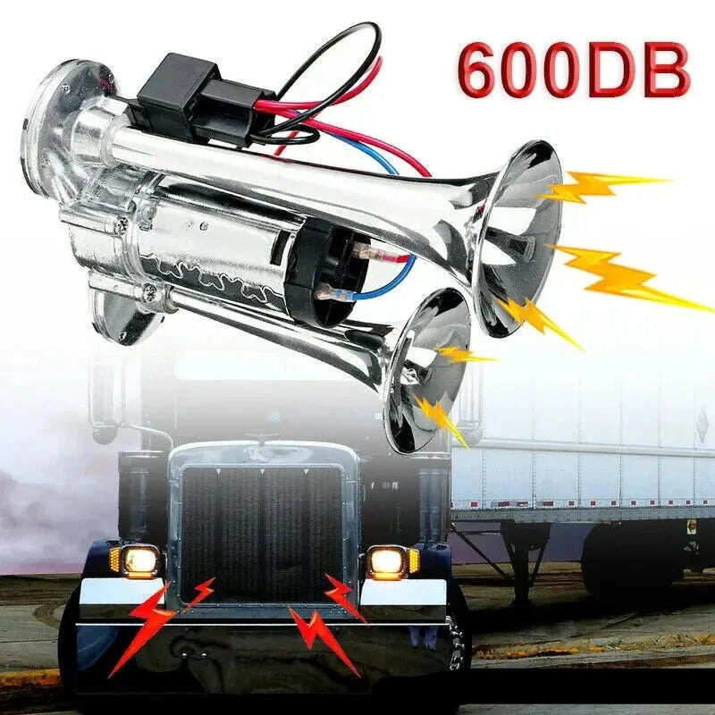 Buzina dupla super alta 12V 600db