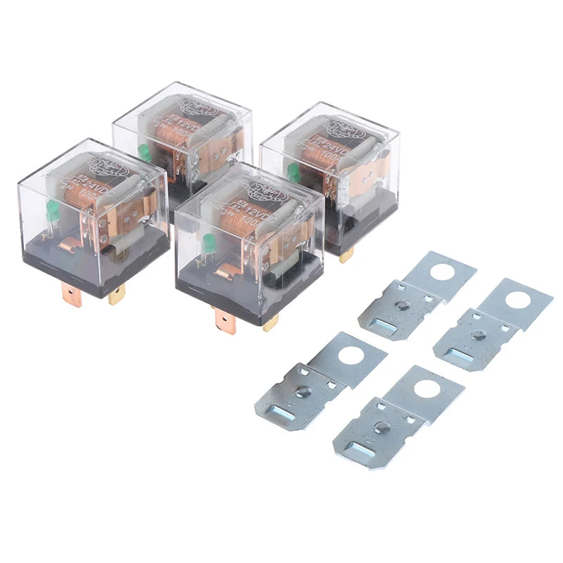 Relé Automotivo à Prova D'Água 12V 100A 1pc 5Pin 4Pin