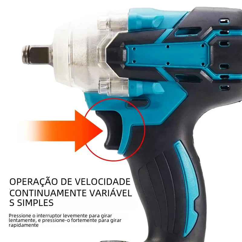 Chave de impacto elétrica sem fio 520N