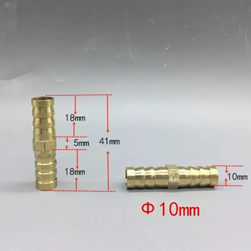 Conector Tubo de Encaixe Adaptador Cobre 4mm 5mm 6mm 8mm 10mm 12mm