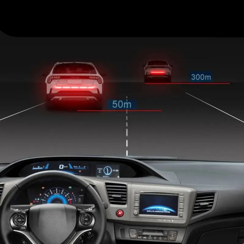 Adesivo de Carro Fita de Advertência Refletiva