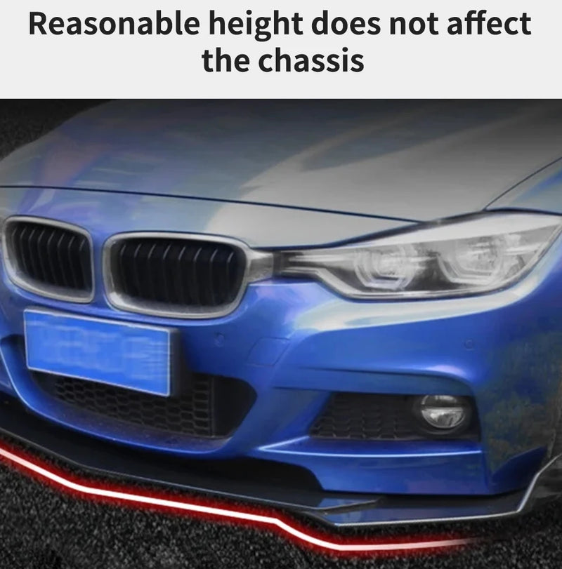 Body Kit Duck Lip Splitter Saia do Parachoque Universal