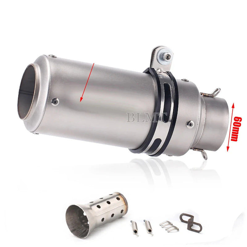 Ponteira de Escapamento Universal DB Killer 51/60mm para z900 R3 R25 MT07 MT09 R1 Z400 Z650