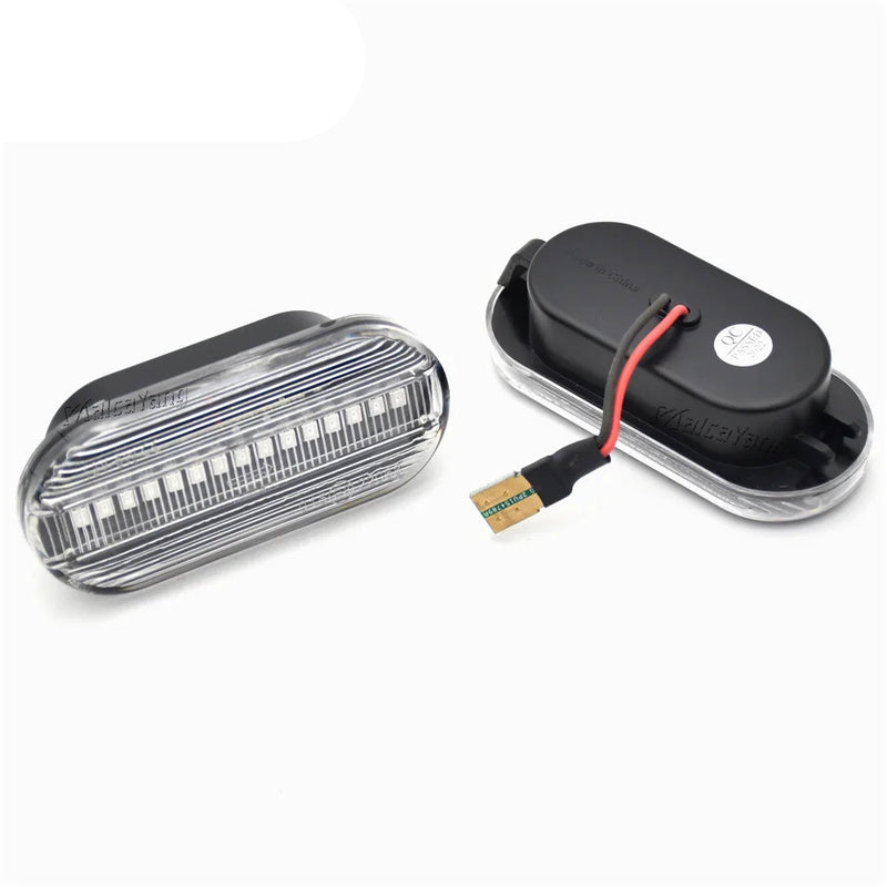 Lampadas Pisca de Led Laterais sequencial Bora Golf Passat Polo Ibiza 2 Peças Dinâmico