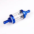 Filtro de Gasolina para Motos 8mm Vidro e Aluminio