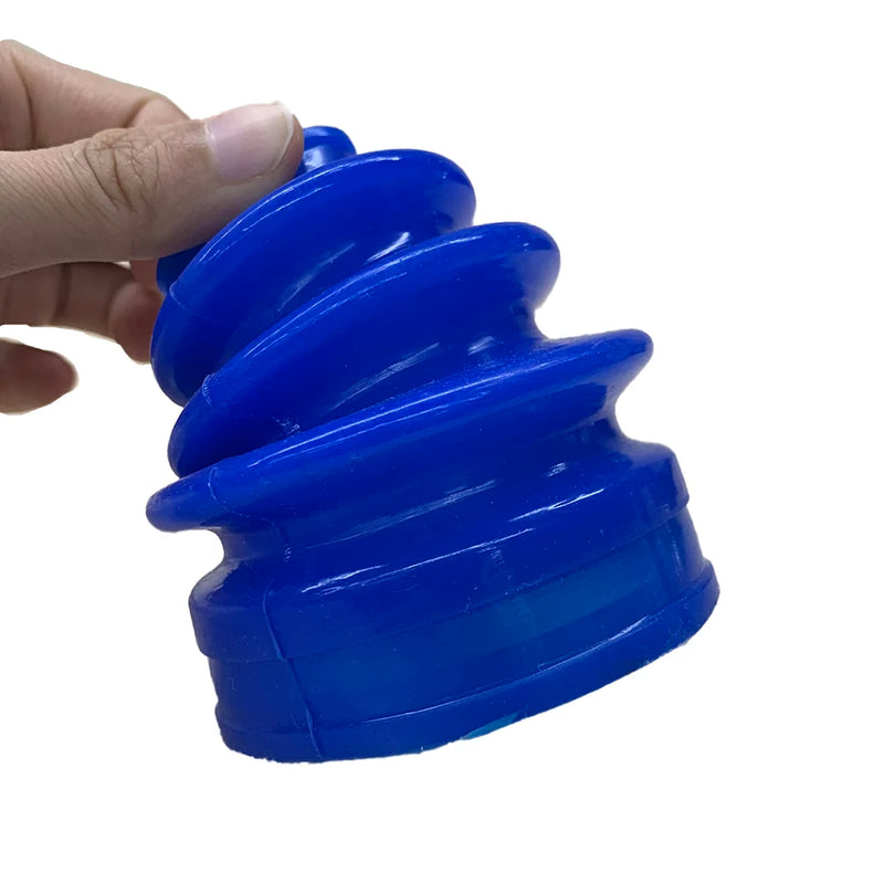 Coifa de Mocinética Azul de Silicone Universal