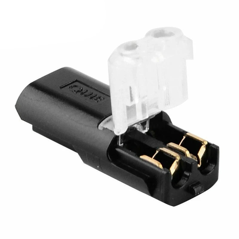 Conector de fio plugável emenda rápida.