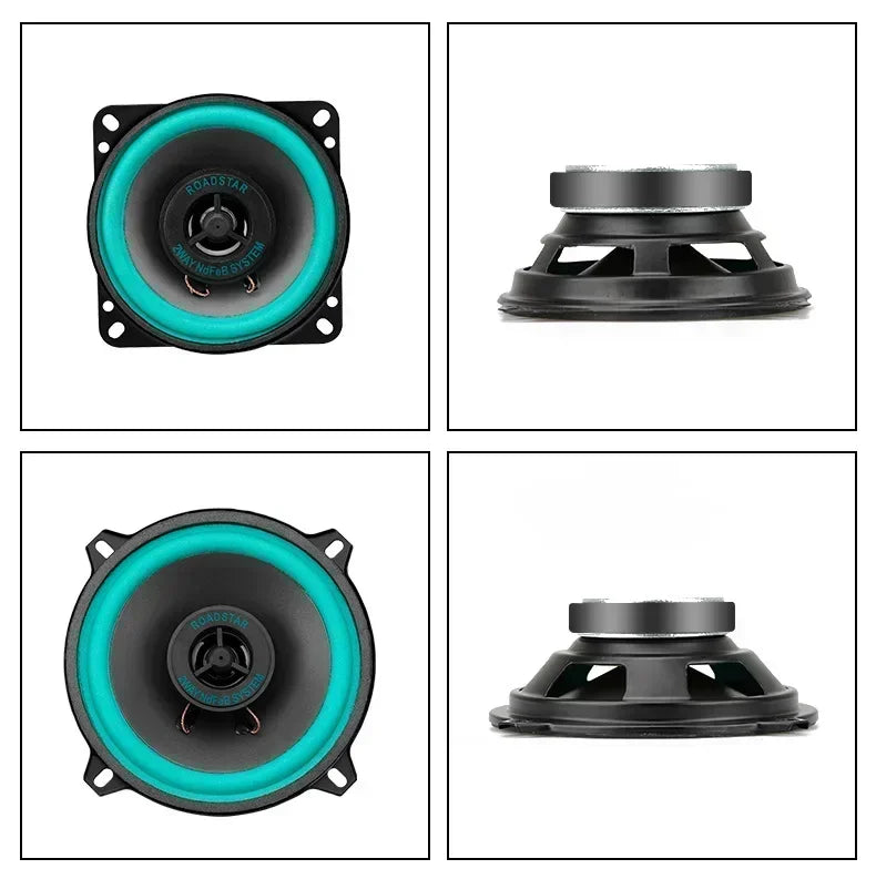 Alto-Falantes de Carro de 4/5/6,5 Polegadas Subwoofer Coaxial