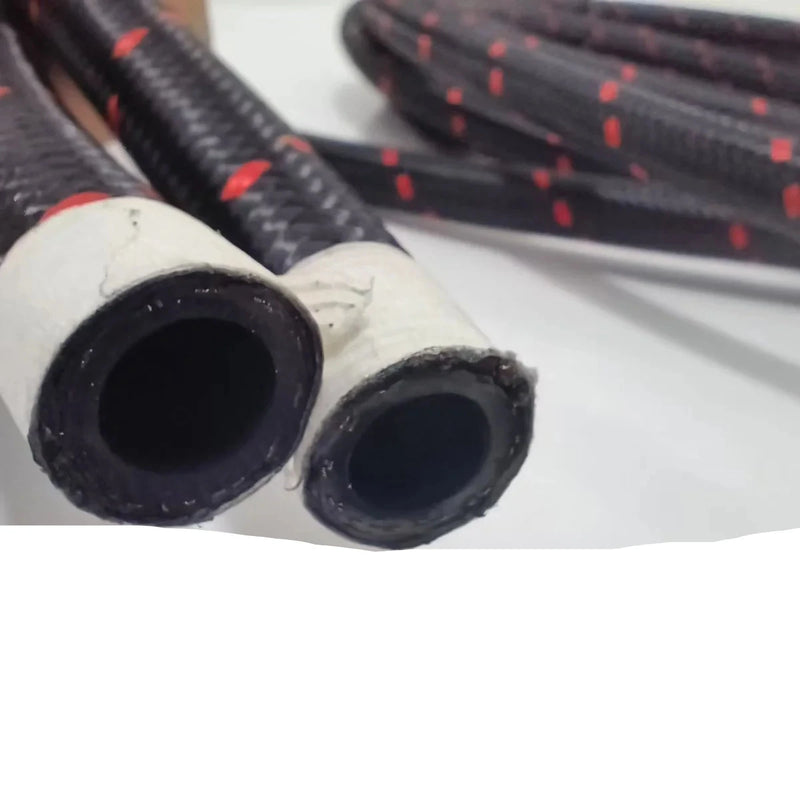 Mangueira de Combustíve, Óleo Linha de Gás Nylon Aço Trançado