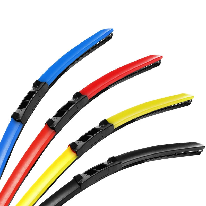 Palheta de limpador de para-brisa colorida para BMW e Outros