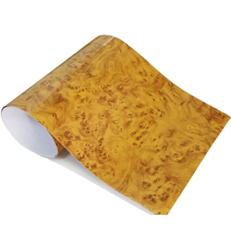 Adesivo de Cor Marrom Brilhante Alto para Carro de Vinil Universal