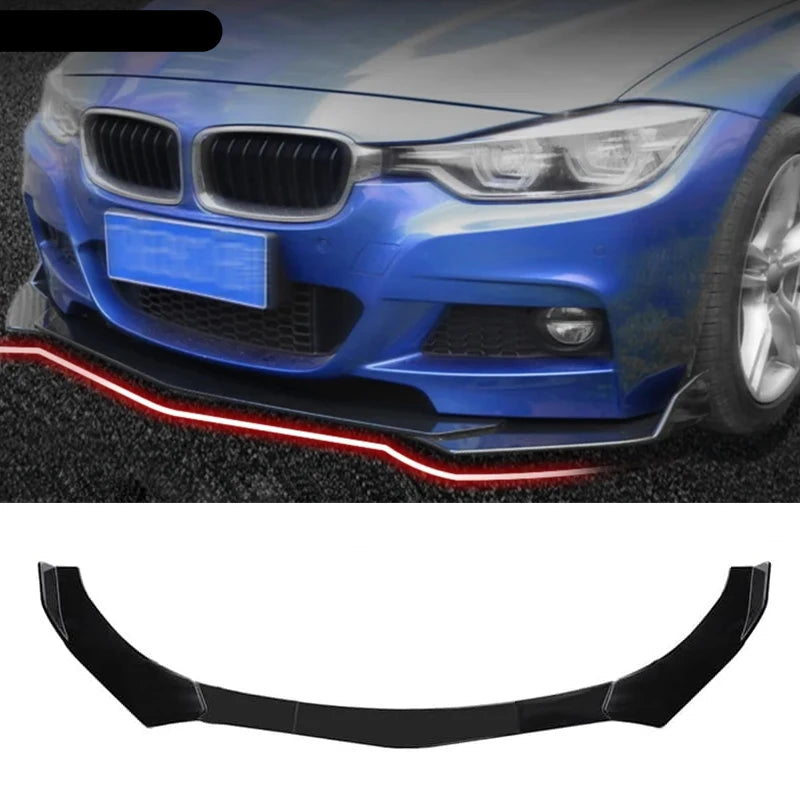 Body Kit Duck Lip Splitter Saia do Parachoque Universal
