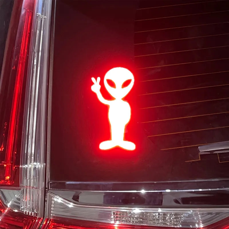 Adesivo Alienígena Refletivo