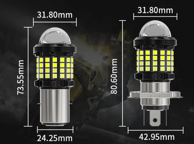 Lâmpadas de led  para motos e carros super forte.
