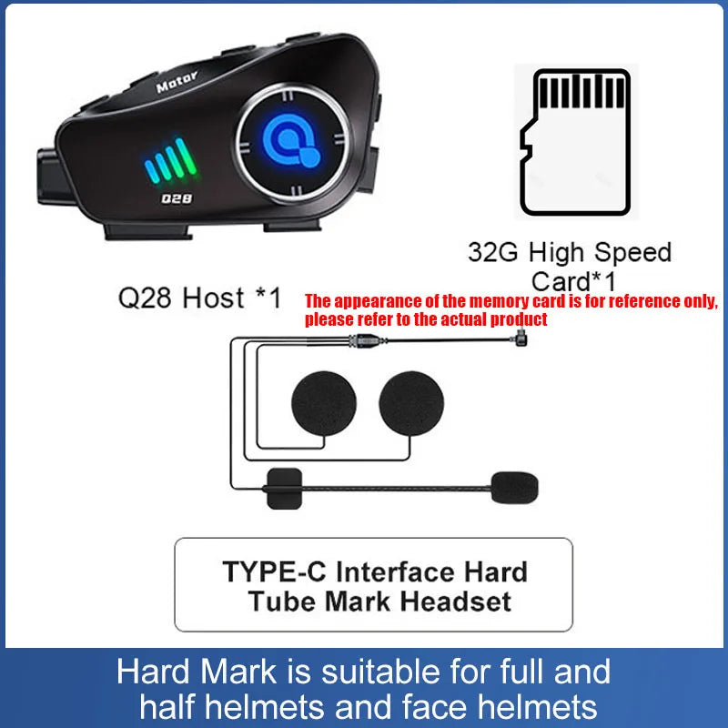 Gravador de capacete com Bluetooth e Wifi á Prova D´Água