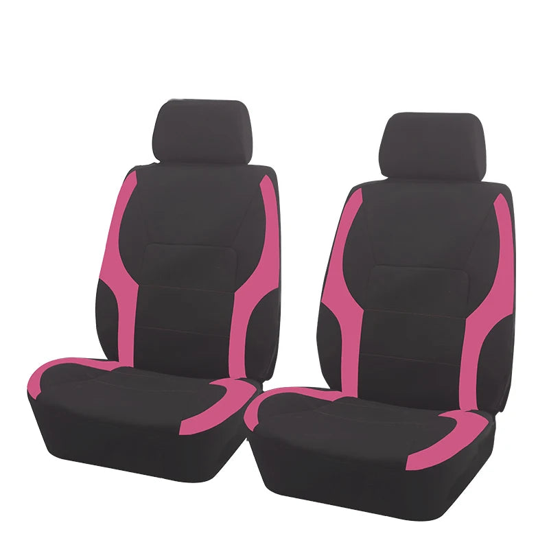 Capas de assento de carro de poliéster universal com design esportivo