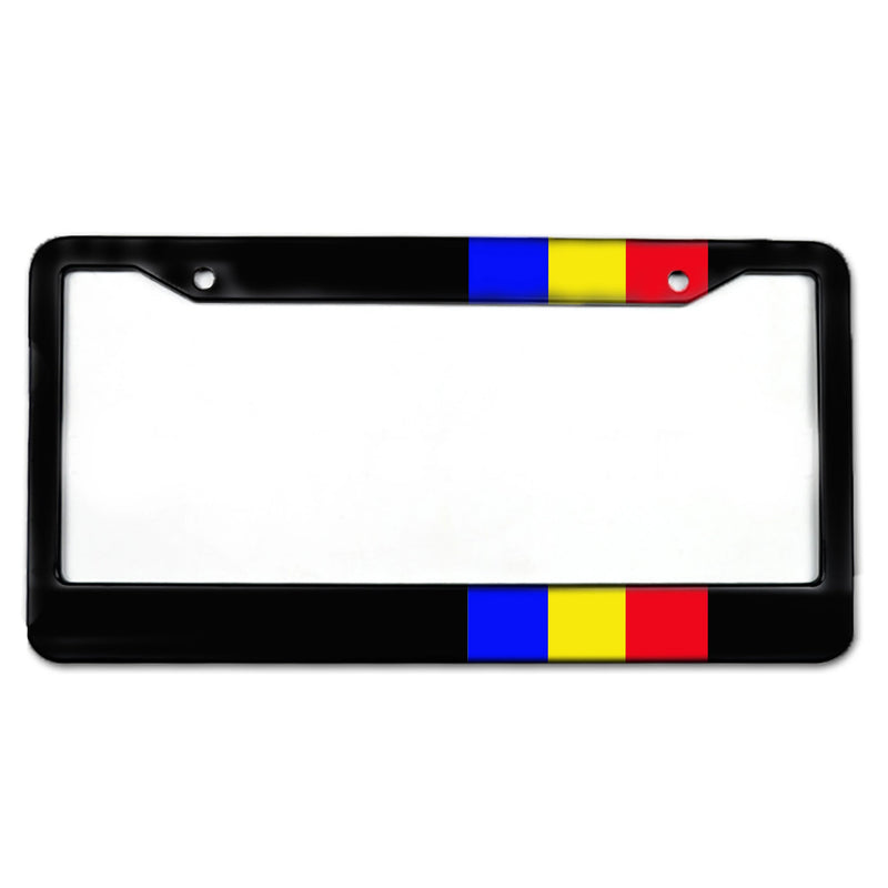 Moldura de Placa de carro Liga de Alumínio Universal
