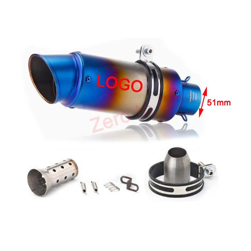 Ponterira de Escapamento Universal Para Yamaha R1 R3 CBR600RR R6 Ninja 400 Z800 Z900 Z1000 MT07